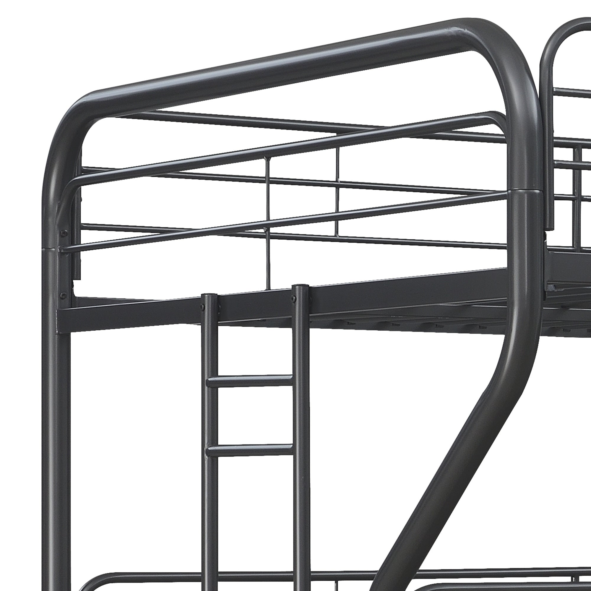 Furniture   Triple Bunk Bed, FULL/Twin/FULL, black Furniture   Triple Bunk Bed, FULL/Twin/FULL, black