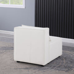 middle armless chair Beige