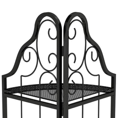 3-Tier Corner Shelf, Freestanding Bookcase & Plant Stand