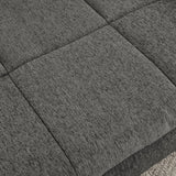 Luxury Dog Sofa Bed for Large & Extra Large Dogs – Elevated Pet Couch with Soft Linen Fabric, Modern Orthopedic Dog Bed, Dark Grey
