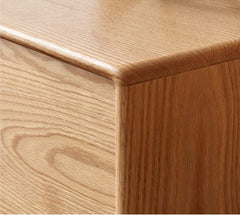 Sleek Red Oak TV Stand - Modern Design, Durable & Stylish Entertainment Center y83n03