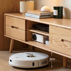 Sleek Red Oak TV Stand - Modern Design, Durable & Stylish Entertainment Center y83n03