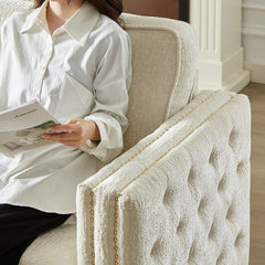 Convertible Sleeper Sofa with Memory Foam Mattress, 3-Seater Full Size Bed Couch for Living Rooms, Designed with Chenille Fabric