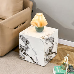 Modern White MDF Square Coffee Table - Perfect for Any Home Decor Style