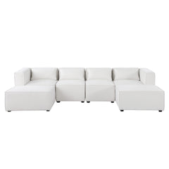 modular sofa BEIGE chenille fabric, simple and grand, the seat and back is very soft. this is also a KNOCK DOWN sofa