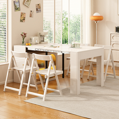 Convertible Dining Table Cabinet - Ideal for Small Spaces (Lighting Not Included) hyf-5629