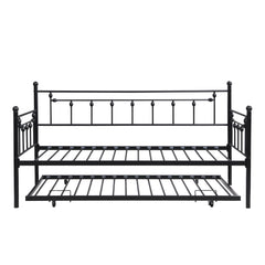 Daybed with trundle BLACK