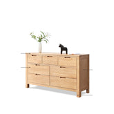 Sleek Oak Wood Cabinet | Modern Storage Solution for Stylish Homes Y2828