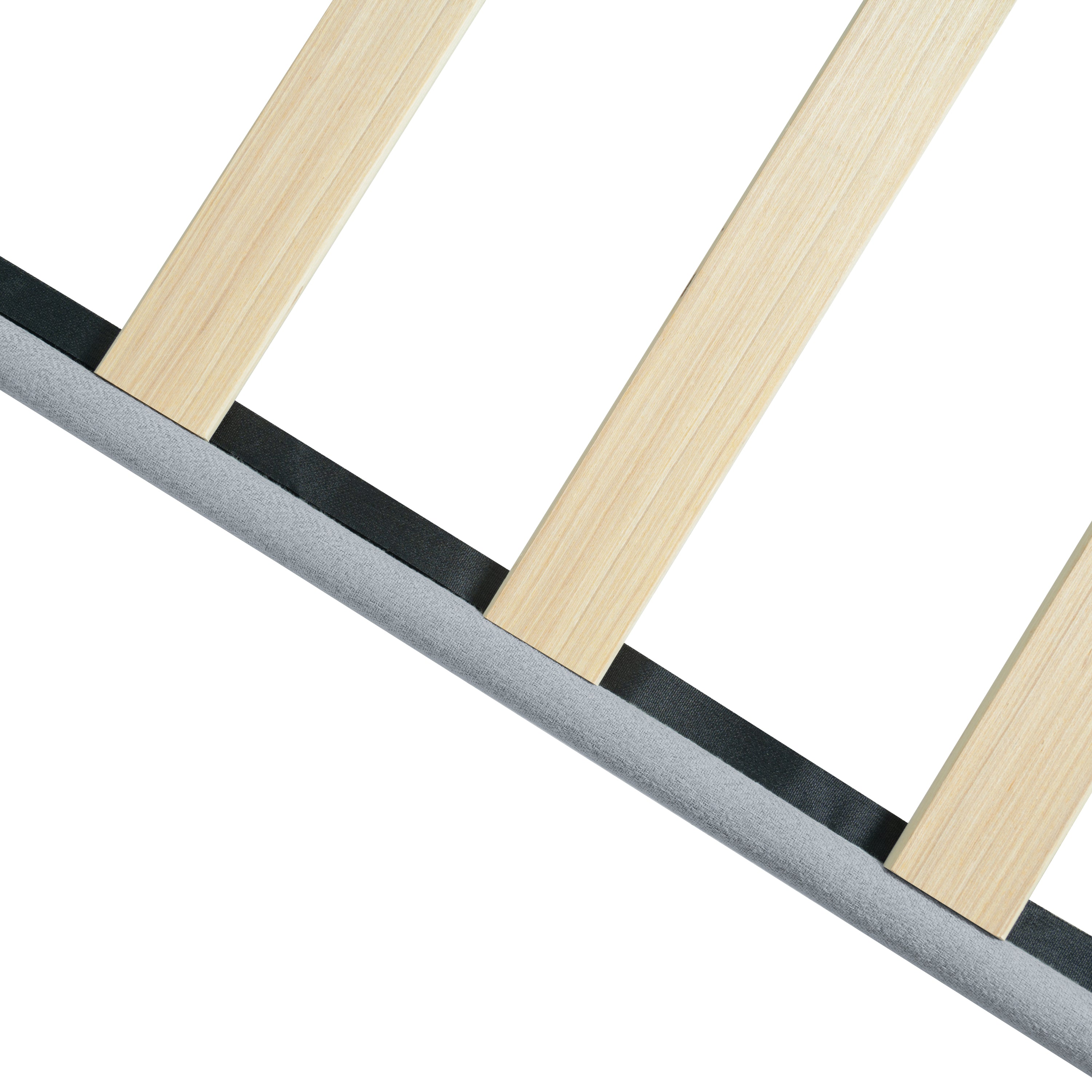 Queen Size Upholstered Platform Bed Frame with Modern Button Tufted Linen Fabric Headboard, No Box Spring Needed, Wood Slat Support, Easy Assembly, Grey Queen Size Upholstered Platform Bed Frame with Modern Button Tufted Linen Fabric Headboard, No Box Spring Needed, Wood Slat Support, Easy Assembly, Grey