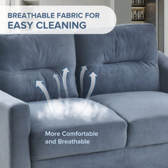 Comfy Sectional Sofa Set for Home, Office & Small Apartments