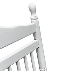 BALCONY PORCH ADULT ROCKING CHAIR - WHITE