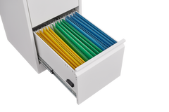 3 Drawer File Cabinet with Lock Metal Vertical File Storage Cabinet Office Home Steel Vertical File Cabinet for A4 Legal/Letter Size Narrow File Cabinet Locked,Assembly Required