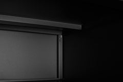 Office furniture Copier Cabinet BLACK 2 door steel copier stand mobile pedestal file Printer Stand