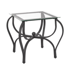 3-Piece Coffee Table Set, Rectangle & End Tables, Rustic Black