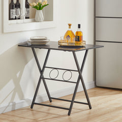 Foldable Desk for Small Spaces, No Assembly Required