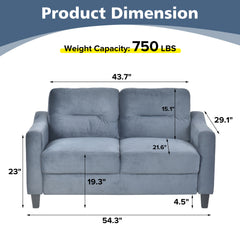 Comfy Sectional Sofa Set for Home, Office & Small Apartments