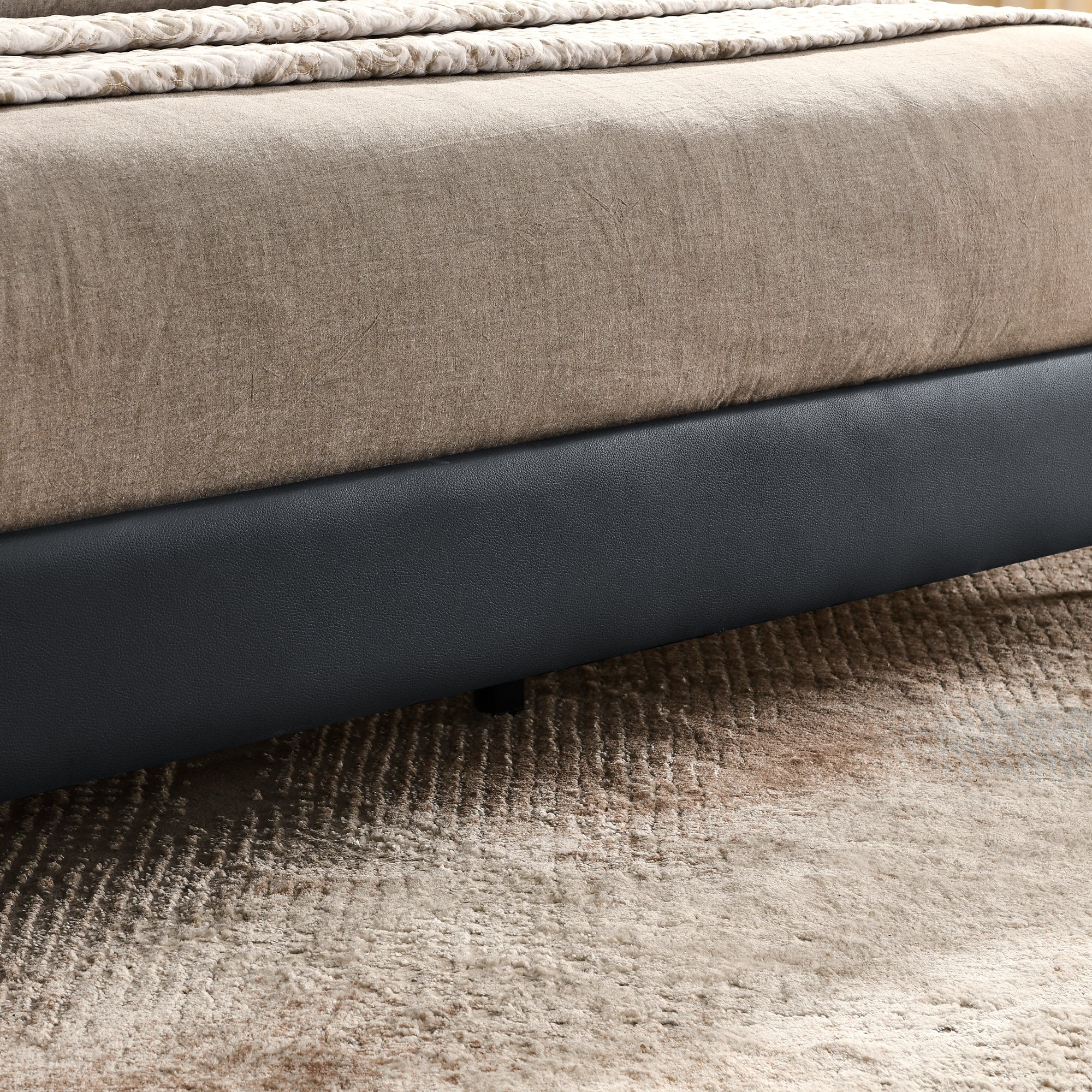 Queen Floating Bed Frame with LED Lights and Wall Mounted Headboard Modern Low Profile Led Platform Bed Frame Queen Size Faux Leather Upholstered Platform Bed Frame,No Box Spring Needed,Black Queen Floating Bed Frame with LED Lights and Wall Mounted Headboard Modern Low Profile Led Platform Bed Frame Queen Size Faux Leather Upholstered Platform Bed Frame,No Box Spring Needed,Black