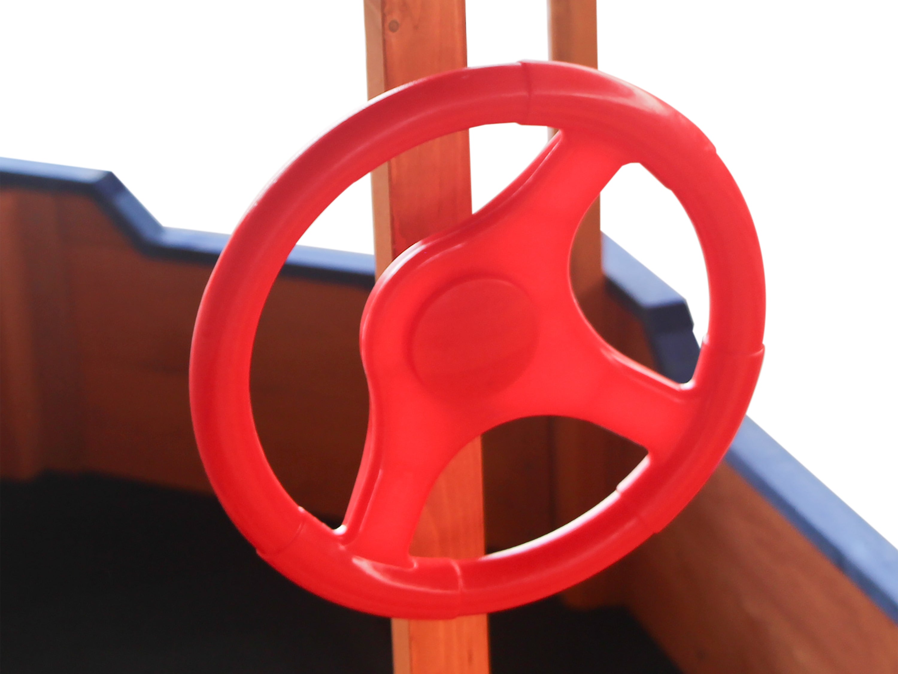 Wooden Pirate Ship Sandbox with Cover & Storage Bench for Kids Wooden Pirate Ship Sandbox with Cover & Storage Bench for Kids