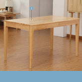 Modern Rectangular Rubber Wood Dining Table for 4-6 person hglna-1464