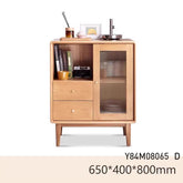 Oak Wood Cabinet - Premium Quality Storage Solution for Home & Office Y84M08