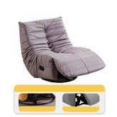 Modern Techno Fabric Sofa in Vibrant Violet, Green, Orange, Mint, Gray, and Red - Durable Particle Board and Metal Frame with Soft Silicon Fill fykl-423