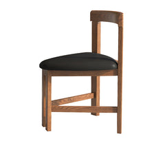 Modern Solid Wood Dining Chair in Faux Leather with Multiple Choice for Diningroom - Chair*2 fjnl-1595