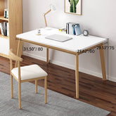 Solid Wood Table in Elegant White Finish - Perfect for Any Modern Home fxjc-920