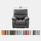 Modern Sofa with Gray Techno Fabric, Metal Frame, and Silicon Fill for Ultimate Comfort fykl-436