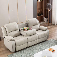 Modern 3-Seater Recliner Sofa - Multi-Color Fabric Design for Living Room fykl-442