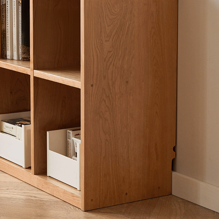 Modern Cherry Wood Bookshelf - Stylish and Functional Storage Solution Cabinet for Your Room Y84X26 Modern Cherry Wood Bookshelf - Stylish and Functional Storage Solution Cabinet for Your Room Y84X26