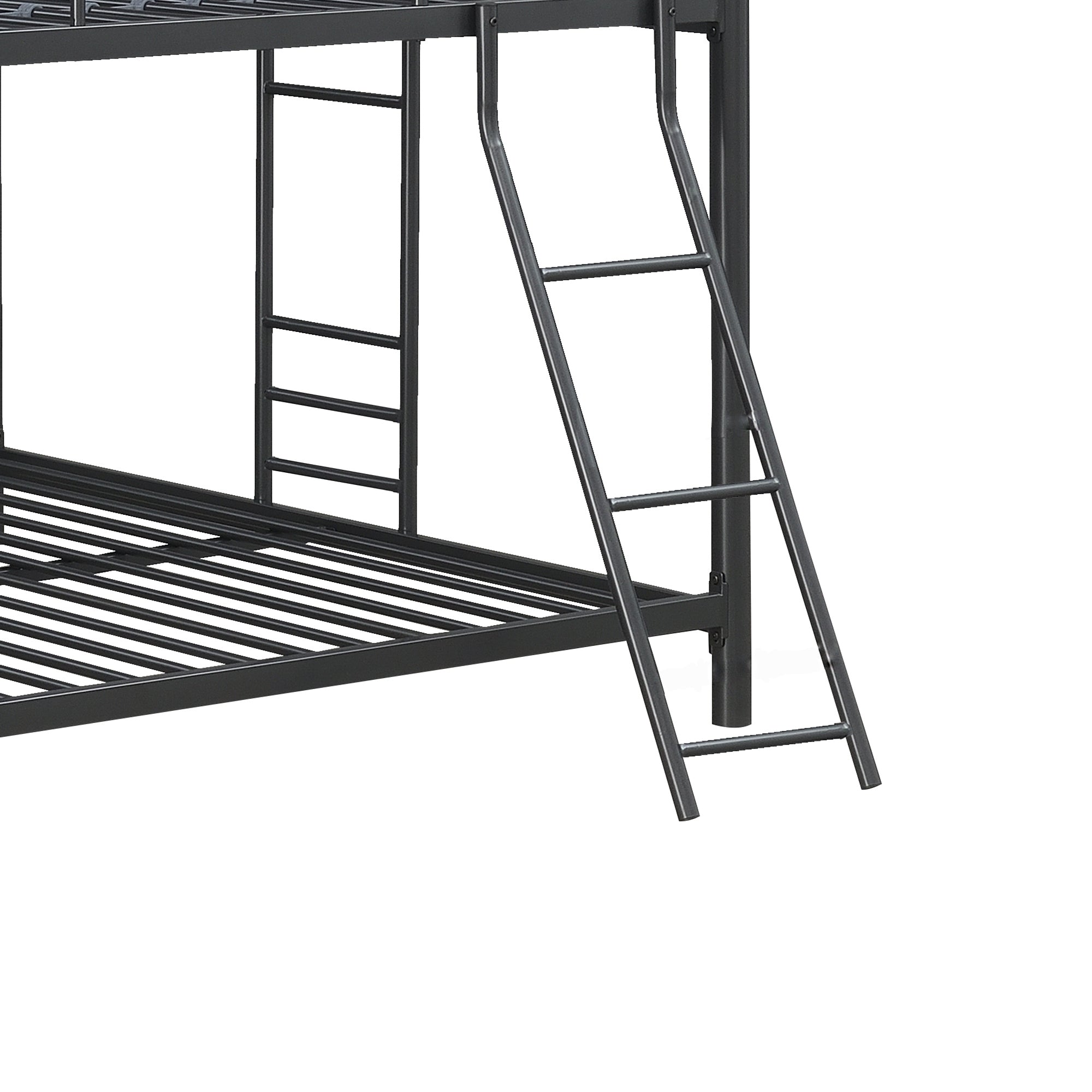 Furniture   Triple Bunk Bed, FULL/FULL/FULL, black Furniture   Triple Bunk Bed, FULL/FULL/FULL, black