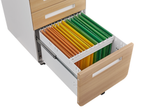 3 Drawer Mobile File Cabinet Under Desk Office,Simple Style Versatile Storage Cabinet for Legal/Letter/A4 Files, 5 Wheel Design Anti-Tilting Cold Rolled Steel Waterproof Moisture-Proof Black