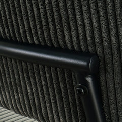 White Linen Bar Chair with Gold Plated Legs (Set of 2)