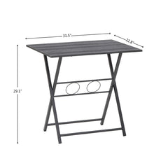 Foldable Desk for Small Spaces, No Assembly Required