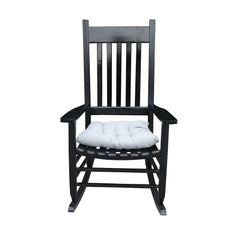 wooden porch rocker chair Black, without mat