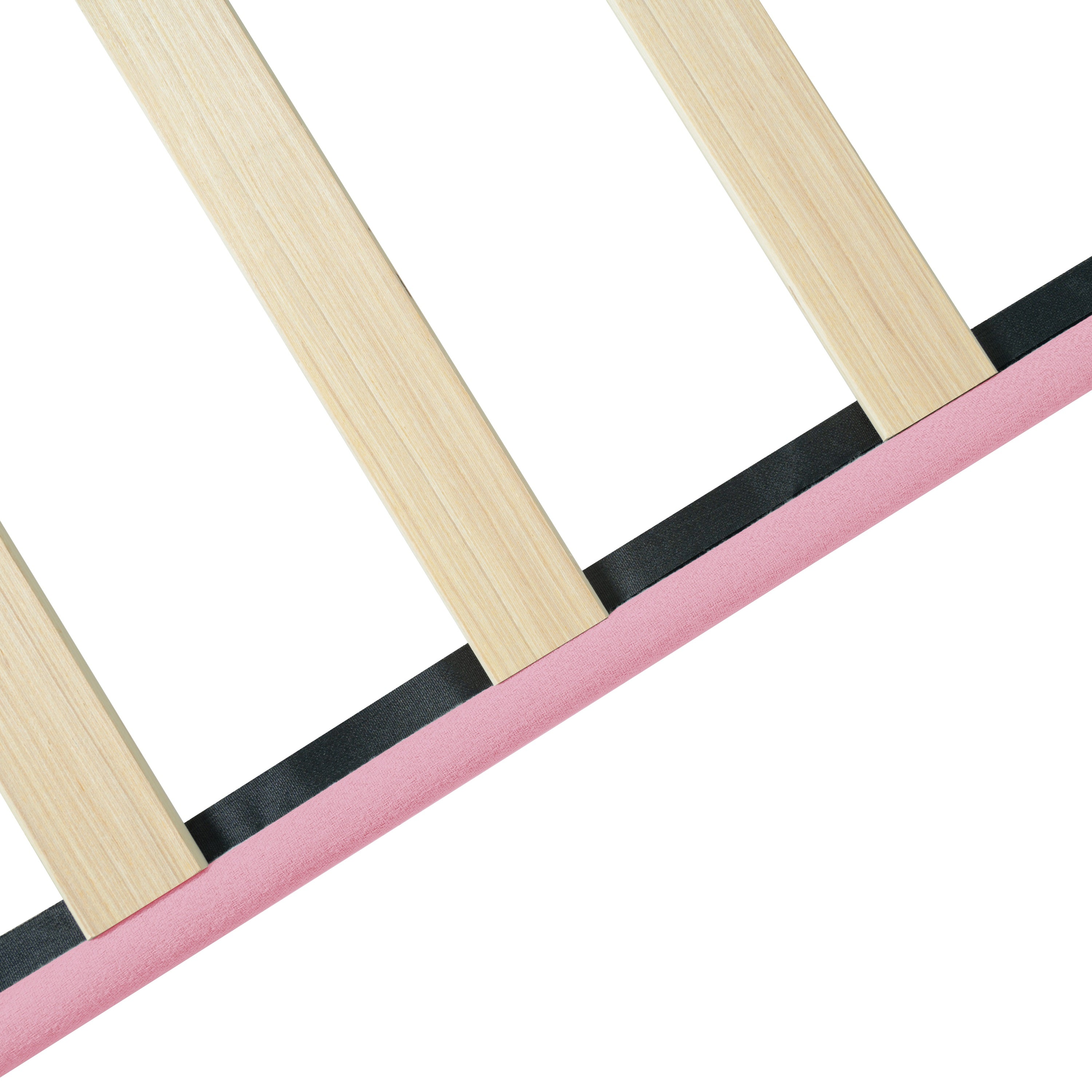 Queen Size Upholstered Platform Bed Frame with Modern Button Tufted Linen Fabric Headboard, No Box Spring Needed, Wood Slat Support, Easy Assembly, pink Queen Size Upholstered Platform Bed Frame with Modern Button Tufted Linen Fabric Headboard, No Box Spring Needed, Wood Slat Support, Easy Assembly, pink