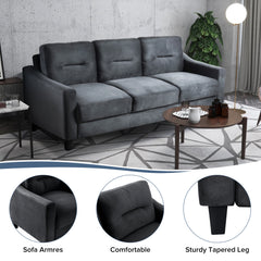 Cozy Sectional Sofa for Living Room, Bedroom, or Office Use