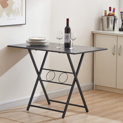 Foldable Desk for Small Spaces, No Assembly Needed, Home Office
