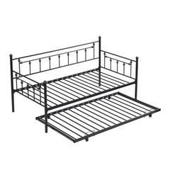 Daybed with trundle BLACK
