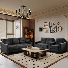 3-Piece Sectional Couch Set 1+2+3 for Home or Office