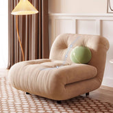 Luxurious Beige Leathaire Sofa Bed - Ultimate Futon for Your Living Room fbby-1395