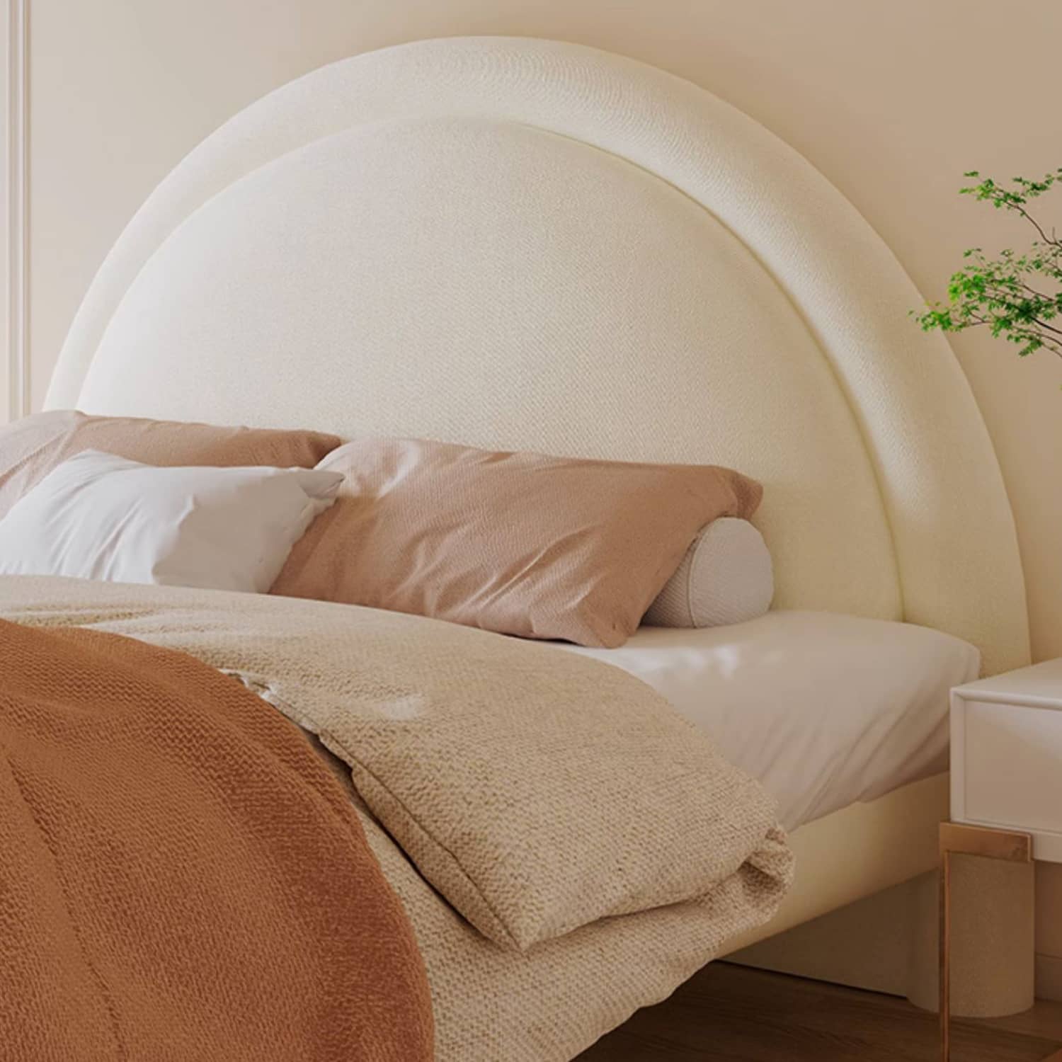 Elegant Beige Solid Pine Wood Bed - Durable & Stylish Addition to Your Bedroom fbby-1396 Elegant Beige Solid Pine Wood Bed - Durable & Stylish Addition to Your Bedroom fbby-1396