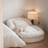 Corduroy Lazy Sofa in Multi-Color with Down Filling- Stylish & Comfortable Design for All Your Room fbby-1397
