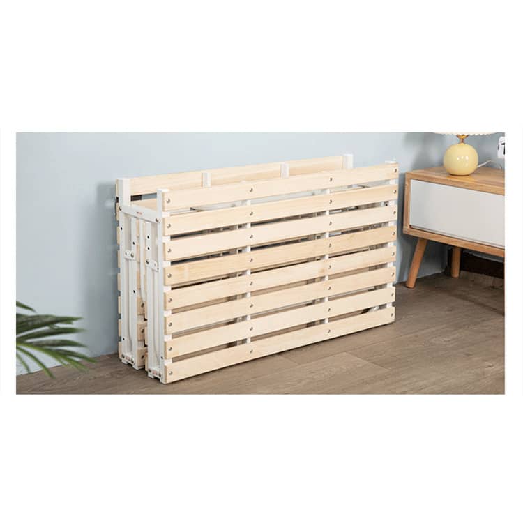 Stylish White Paulownia Wood Bed Frame with Steel Accents - Elegant Natural Finish fcsnm-901 Stylish White Paulownia Wood Bed Frame with Steel Accents - Elegant Natural Finish fcsnm-901