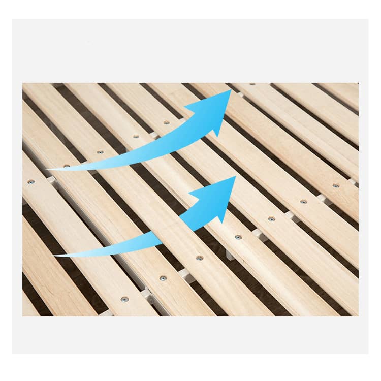 Stylish White Paulownia Wood Bed Frame with Steel Accents - Elegant Natural Finish fcsnm-901 Stylish White Paulownia Wood Bed Frame with Steel Accents - Elegant Natural Finish fcsnm-901