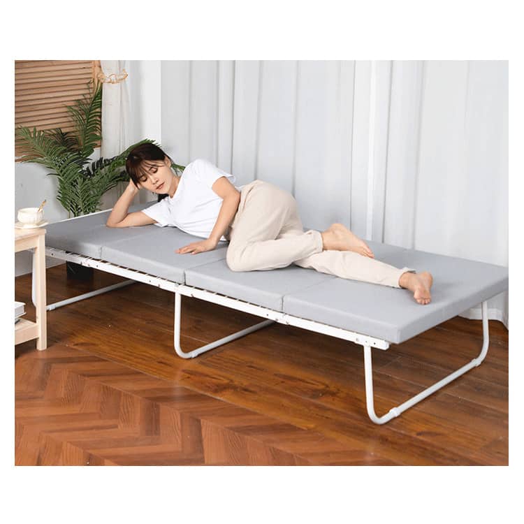 Stylish White Paulownia Wood Bed Frame with Steel Accents - Elegant Natural Finish fcsnm-901 Stylish White Paulownia Wood Bed Frame with Steel Accents - Elegant Natural Finish fcsnm-901