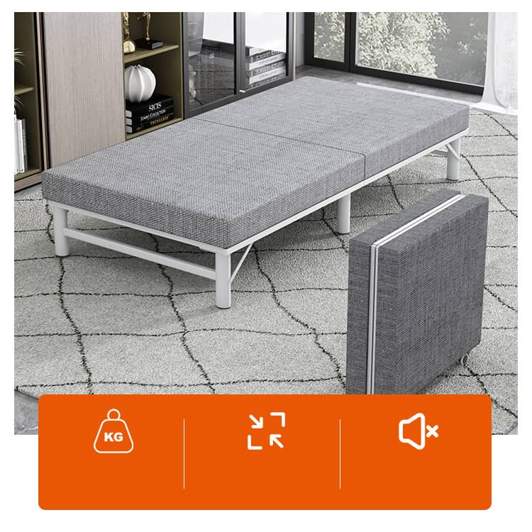 Luxurious Multi-Material Bed - Steel Frame with Laminated Wood & Bamboo Charcoal Foam fcsnm-903 Luxurious Multi-Material Bed - Steel Frame with Laminated Wood & Bamboo Charcoal Foam fcsnm-903