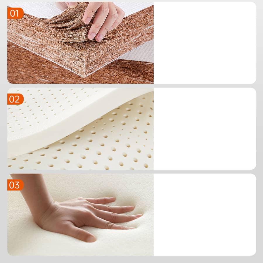 Luxurious Multi-Material Bed - Steel Frame with Laminated Wood & Bamboo Charcoal Foam fcsnm-903 Luxurious Multi-Material Bed - Steel Frame with Laminated Wood & Bamboo Charcoal Foam fcsnm-903