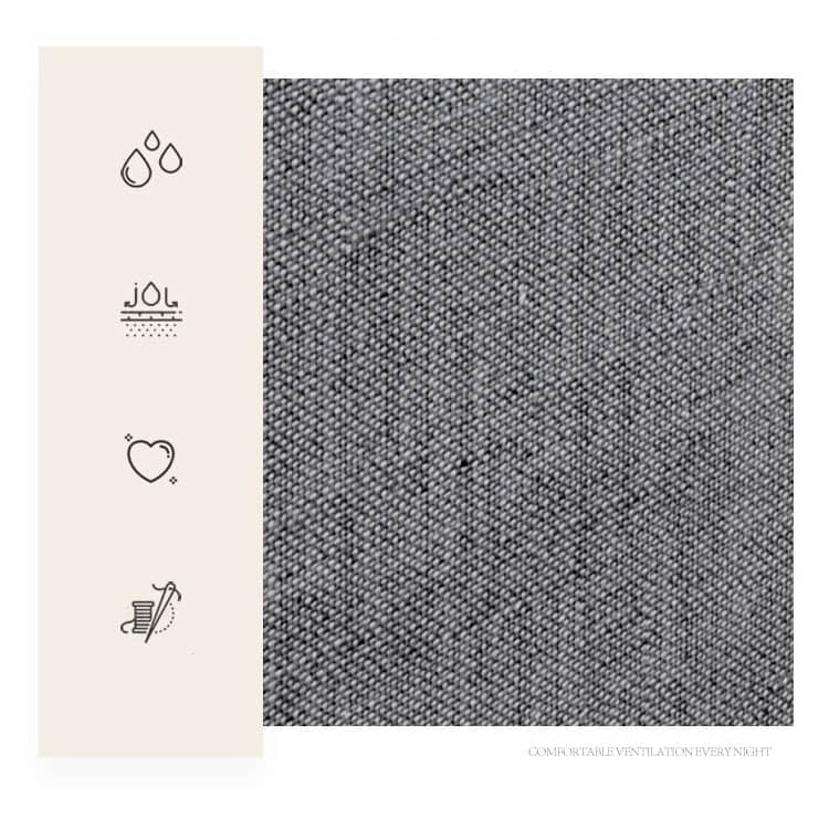 Modern Grey & Black Bed with Bamboo Charcoal Foam and Laminated Wood fcsnm-904 Modern Grey & Black Bed with Bamboo Charcoal Foam and Laminated Wood fcsnm-904