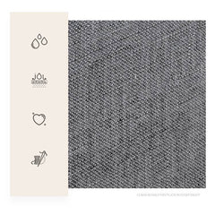 Modern Grey & Black Bed with Bamboo Charcoal Foam and Laminated Wood fcsnm-904